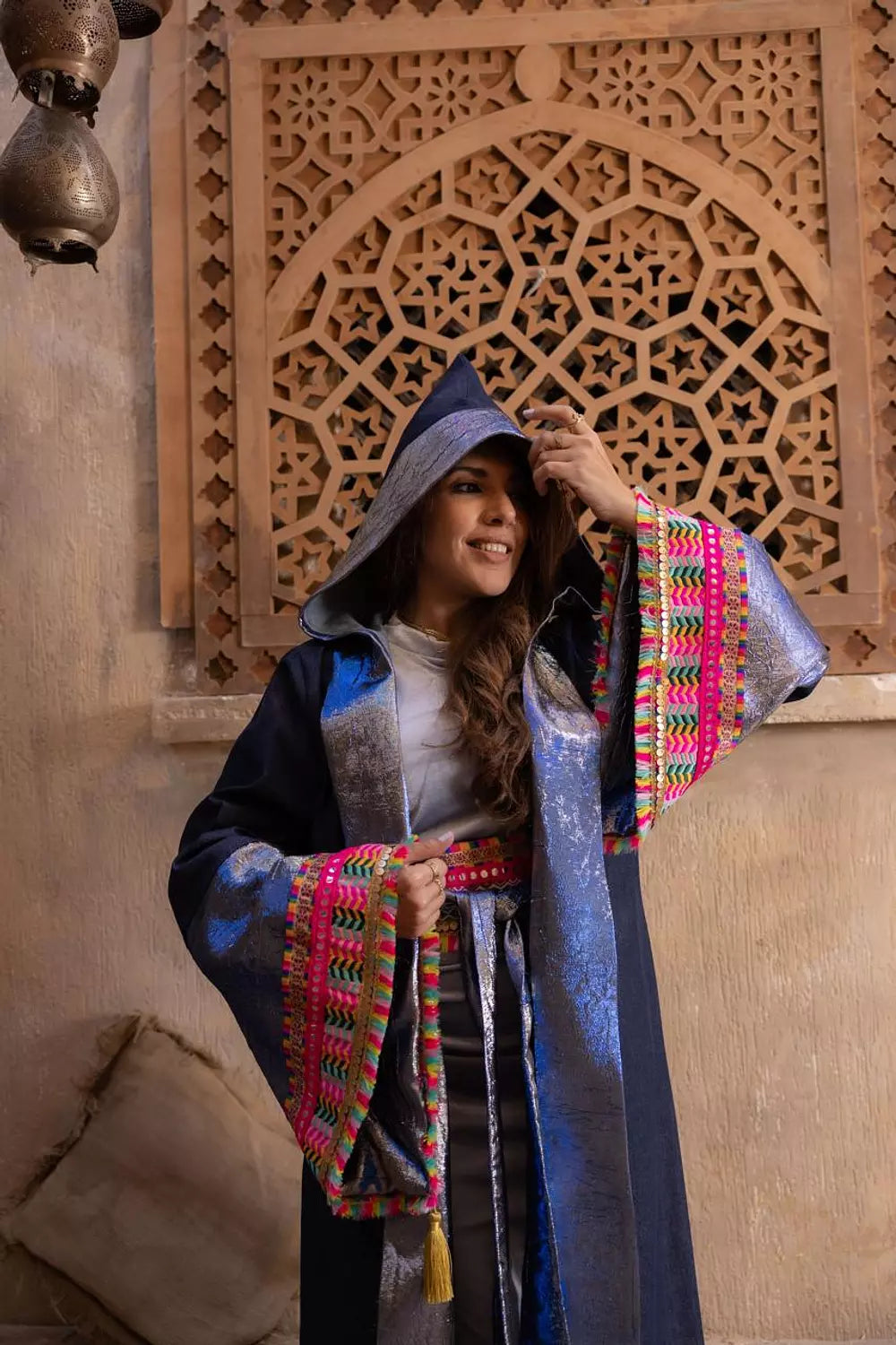 Sahara Blue Kaftan Secondary image