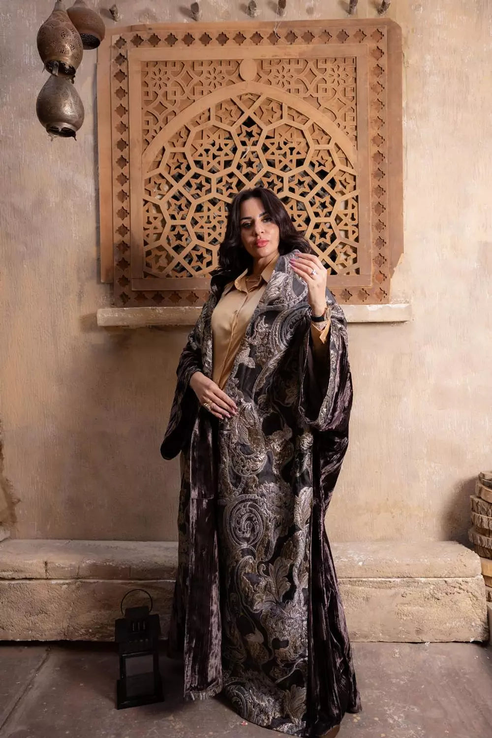Black Whisper Kaftan