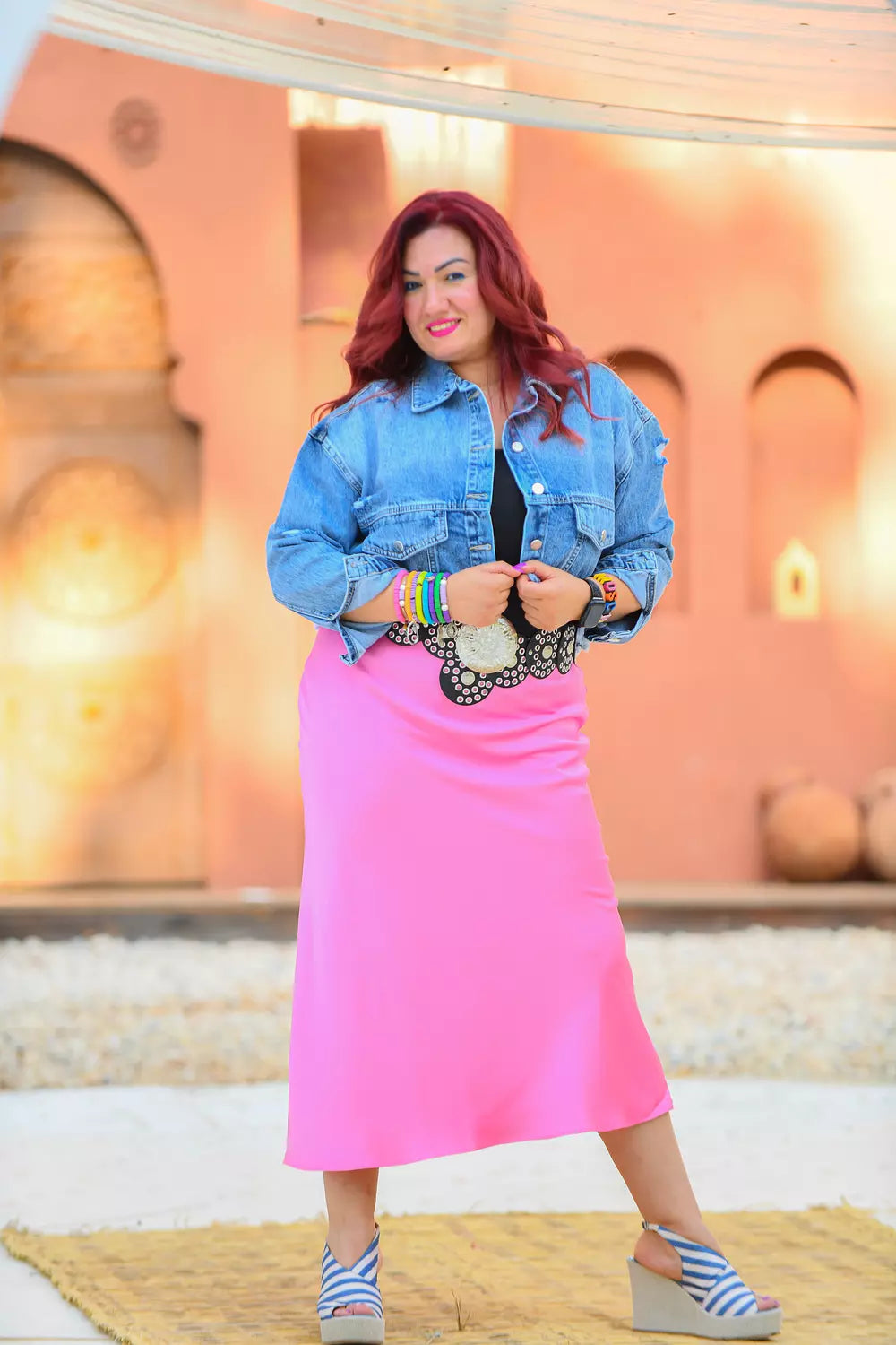 Denim Hi Low Jacket