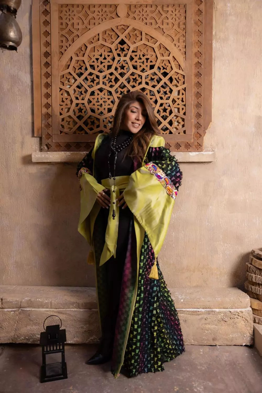 Midnight Gold Kaftan