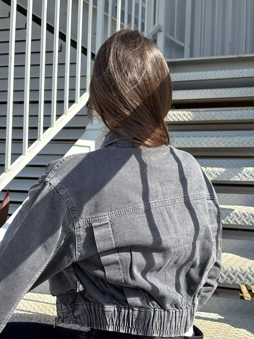 Black Denim Jacket