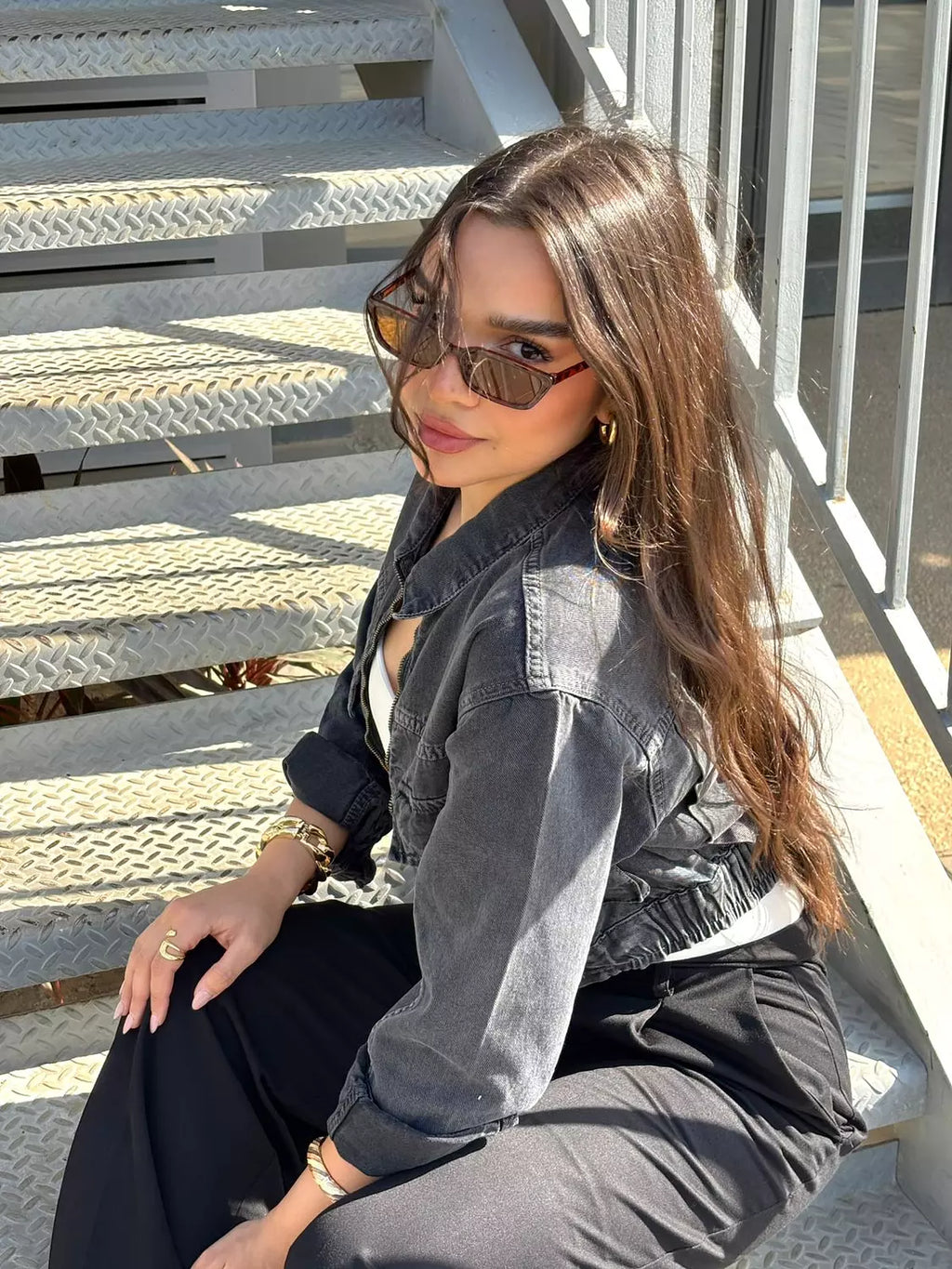 Black Denim Jacket