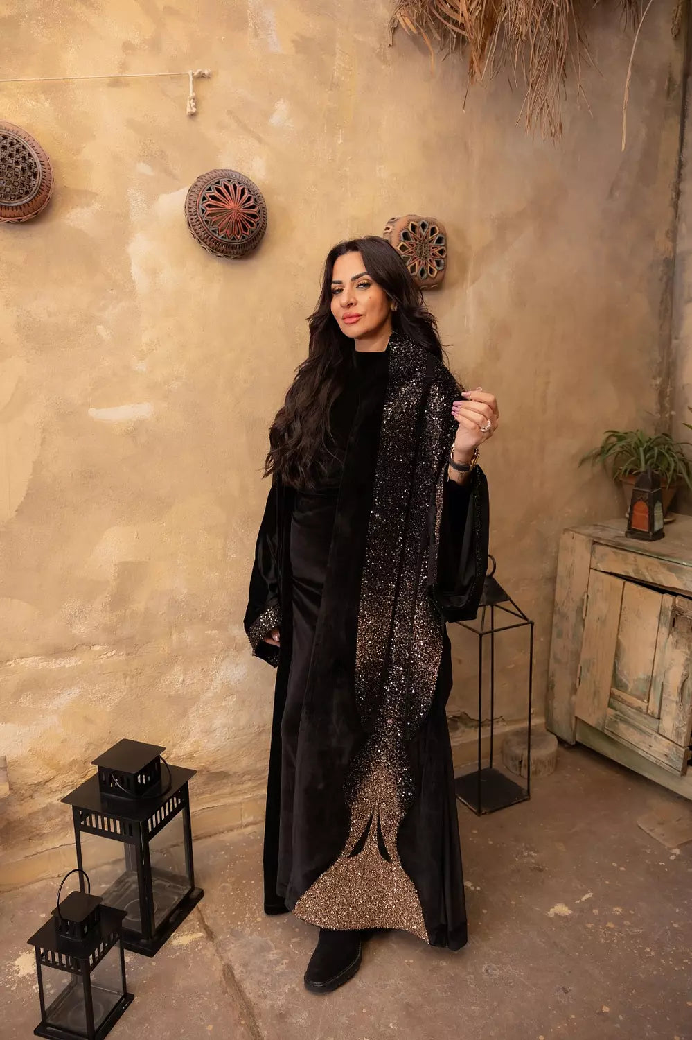 Noir Royal Kaftan