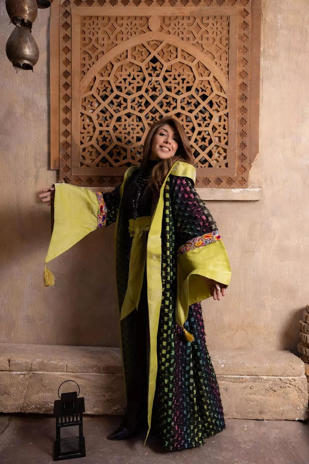 Midnight Gold Kaftan Main image