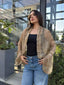 Cotton Netted Cardigan