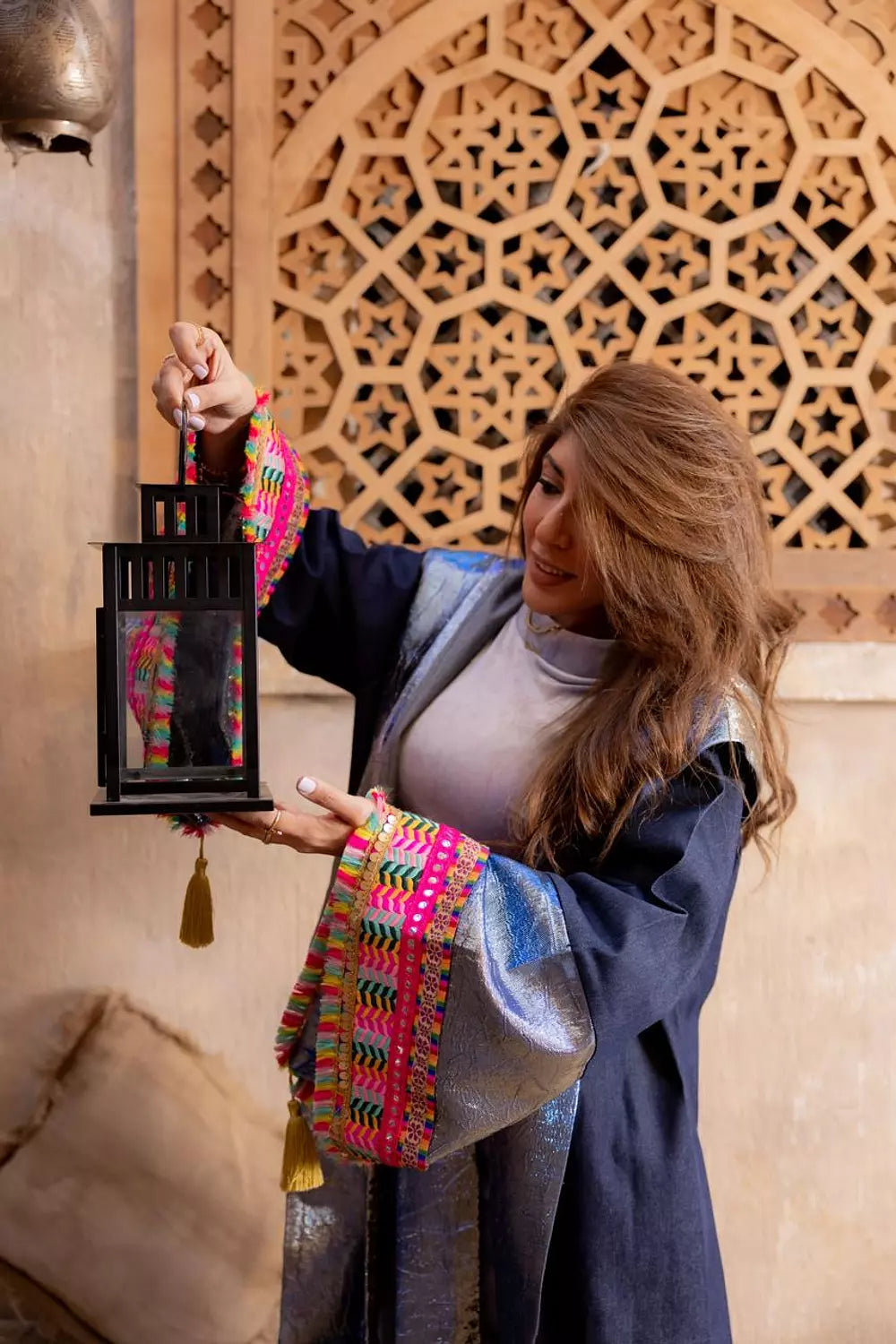 Sahara Blue Kaftan