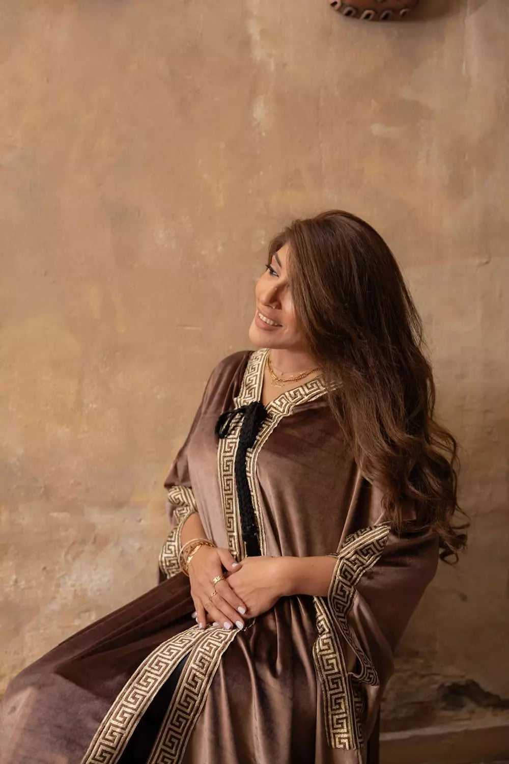 Sultana Kaftan in Beige