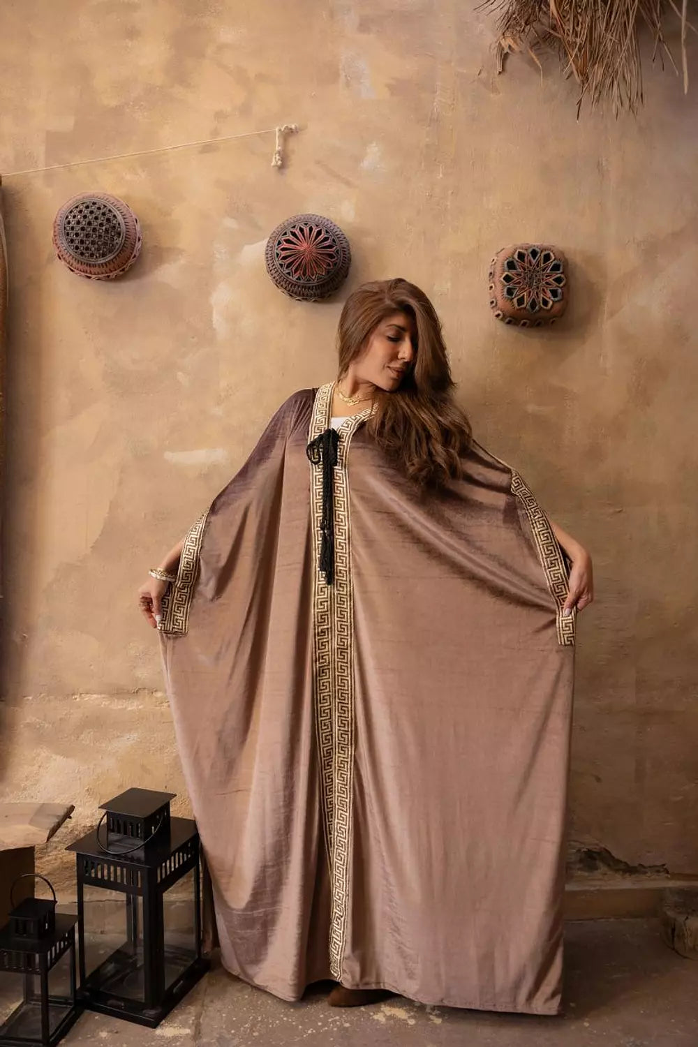 Sultana Kaftan in Beige