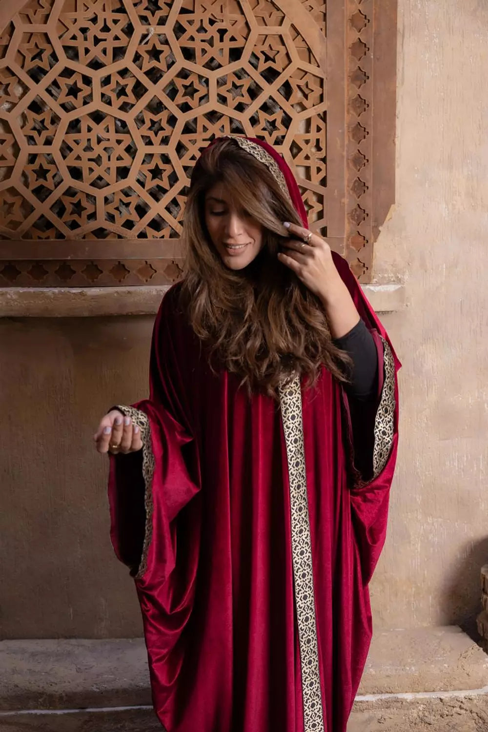 Sultana Kaftan in Velvet Secondary image