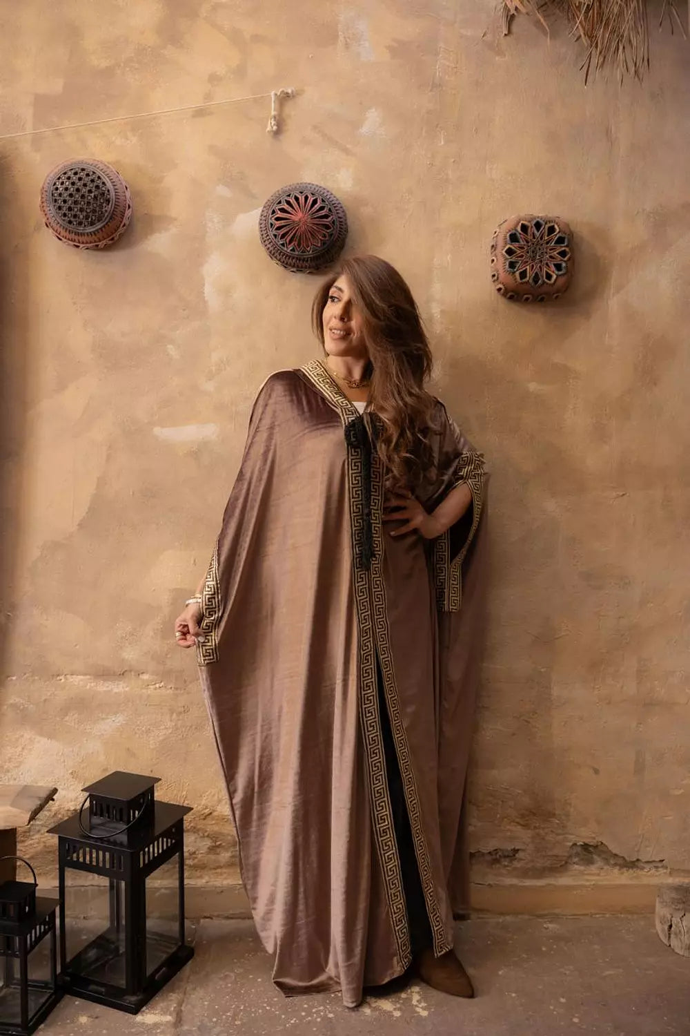 Sultana Kaftan in Beige