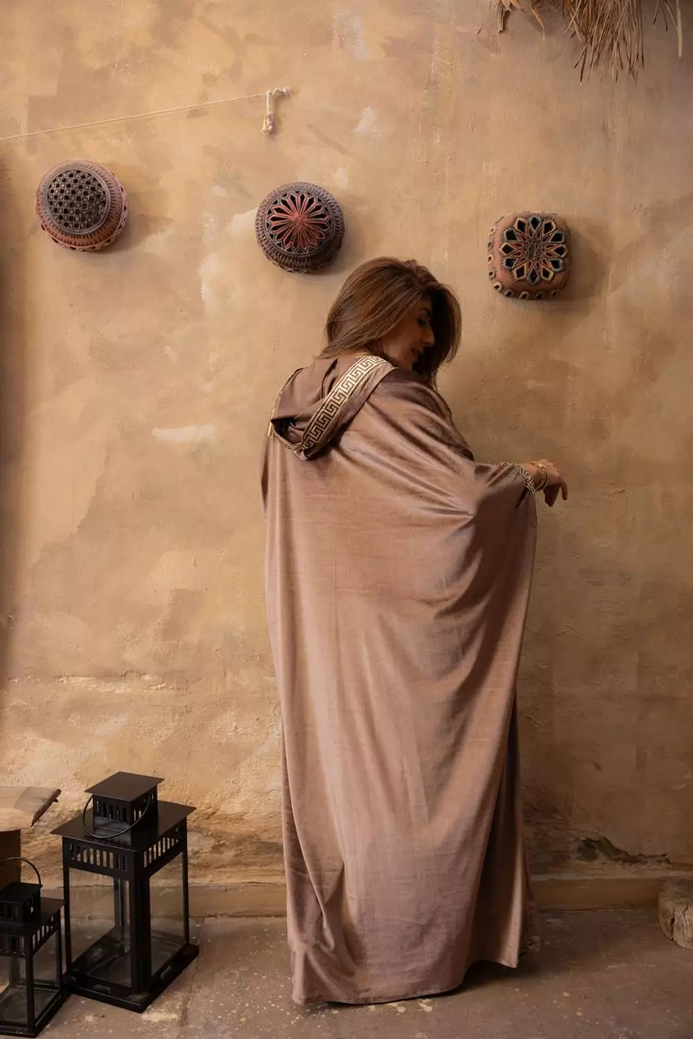 Sultana Kaftan in Beige
