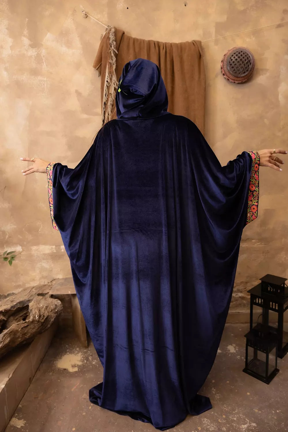 Blue Bloom Kaftan