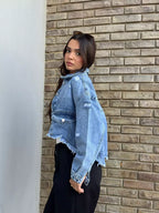 Denim Hi Low Jacket