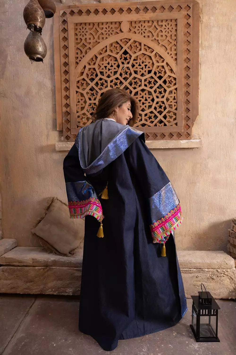 Sahara Blue Kaftan