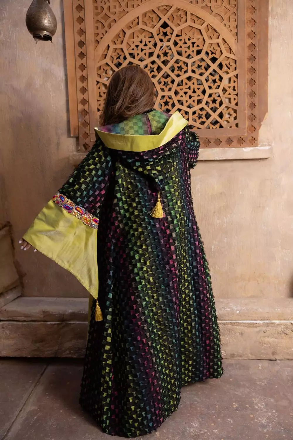 Midnight Gold Kaftan Secondary image
