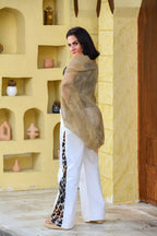 Cotton Netted Cardigan